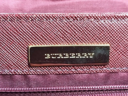BURBERRY Burberry Shoulder Bag Bordeaux Shoulder Bag