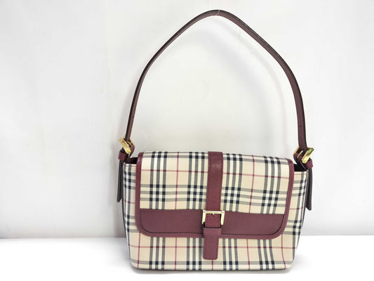 BURBERRY Burberry Shoulder Bag Bordeaux Shoulder Bag