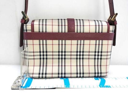 BURBERRY Burberry Shoulder Bag Bordeaux Shoulder Bag