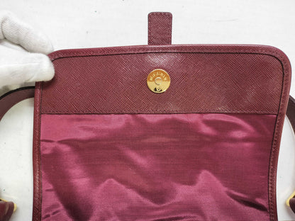 BURBERRY Burberry Shoulder Bag Bordeaux Shoulder Bag