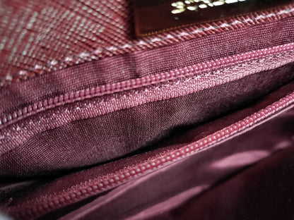 BURBERRY Burberry Shoulder Bag Bordeaux Shoulder Bag