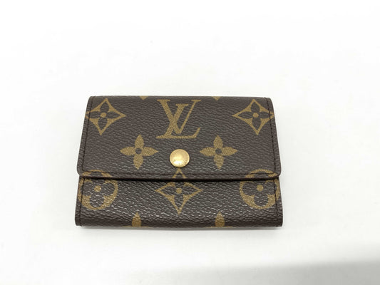 LOUIS VUITTON Porte Monnaie Plat Coin Case