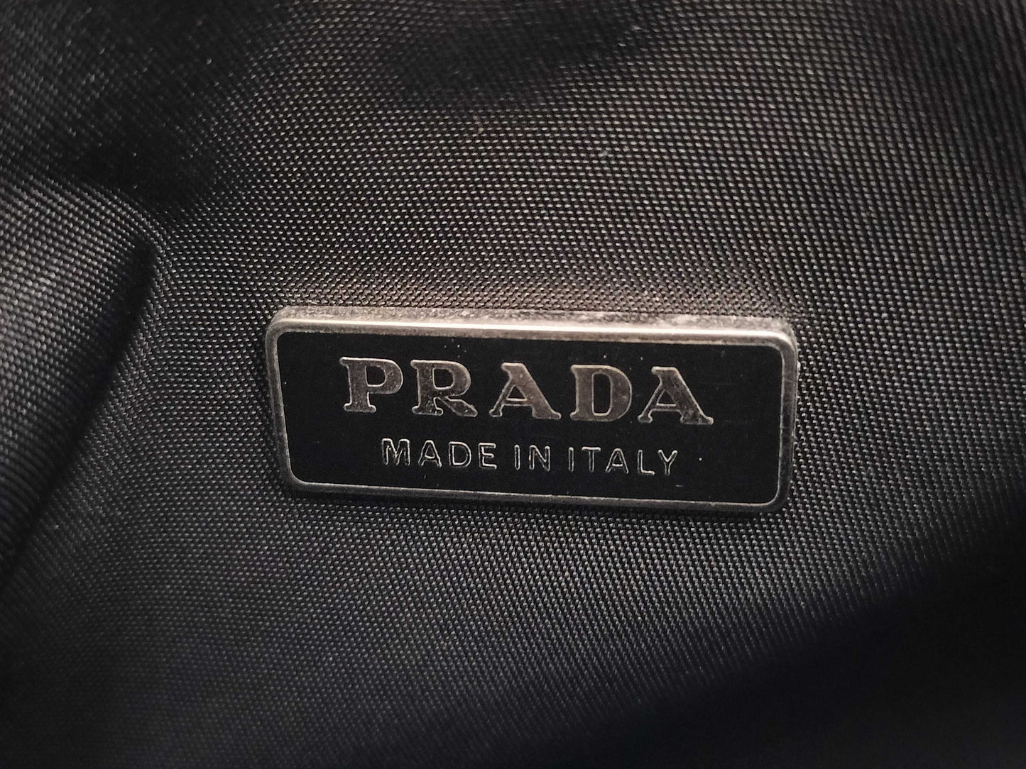 PRADA Prada One-Shoulder Nylon Handbag