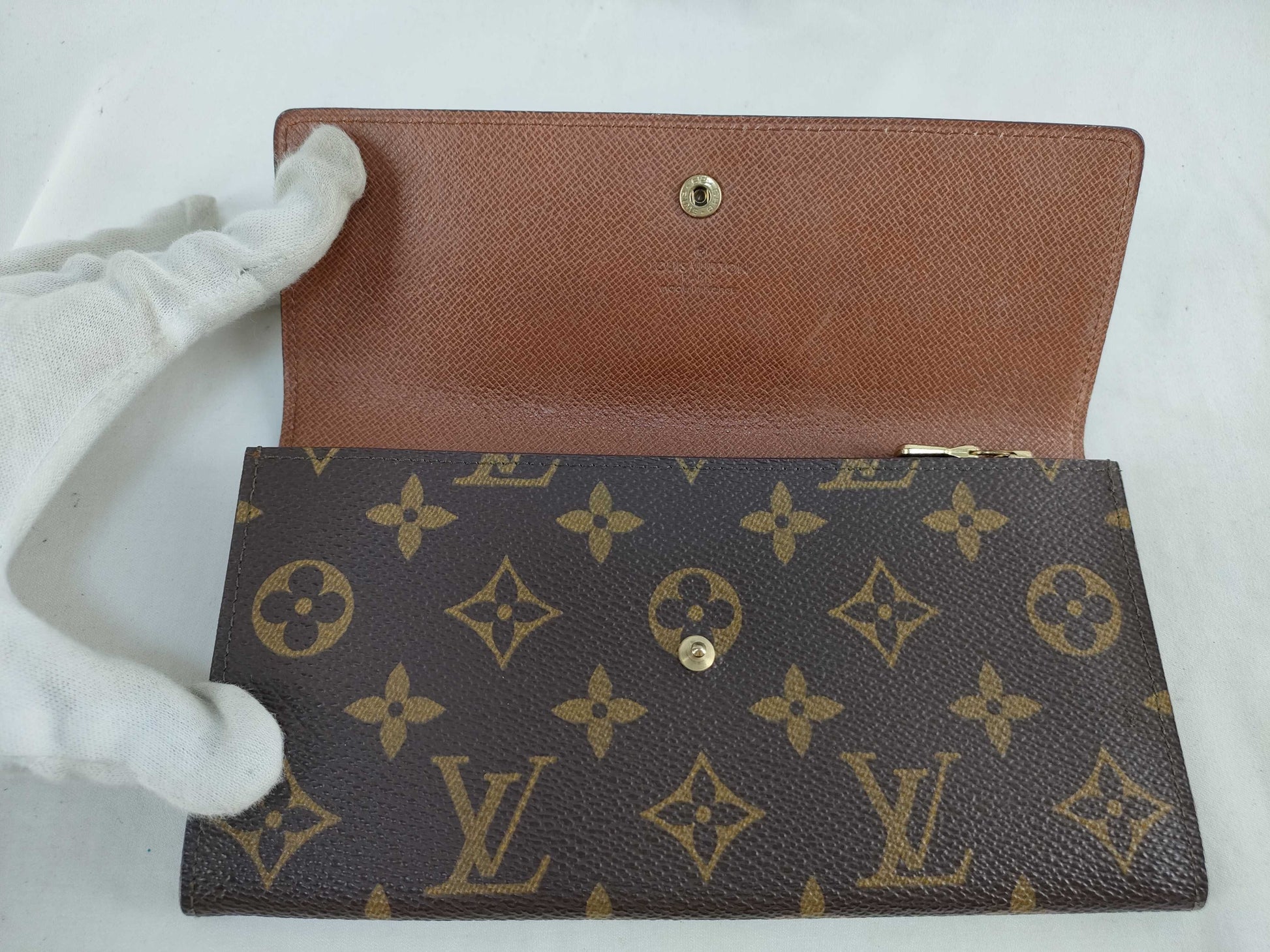 LOUIS VUITTON Monogram M61725 9001AN Long Wallet Monogram Pattern Wallet