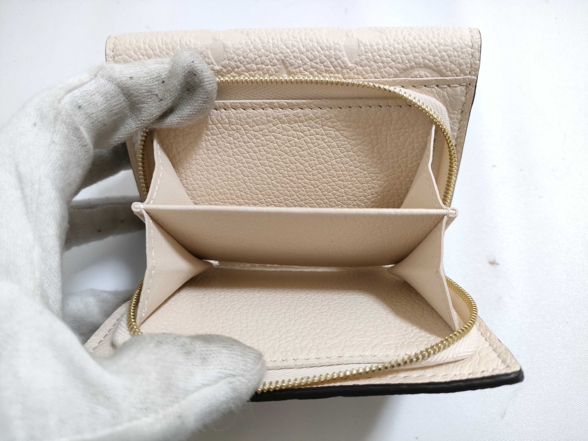 LOUIS VUITTON Monogram Empreinte M81071 IC Pochette Metis Compact Wallet