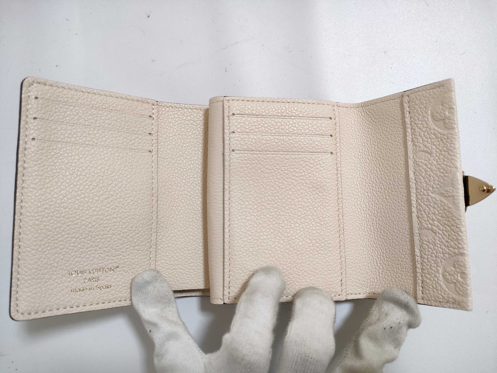 LOUIS VUITTON Monogram Empreinte M81071 IC Pochette Metis Compact Wallet