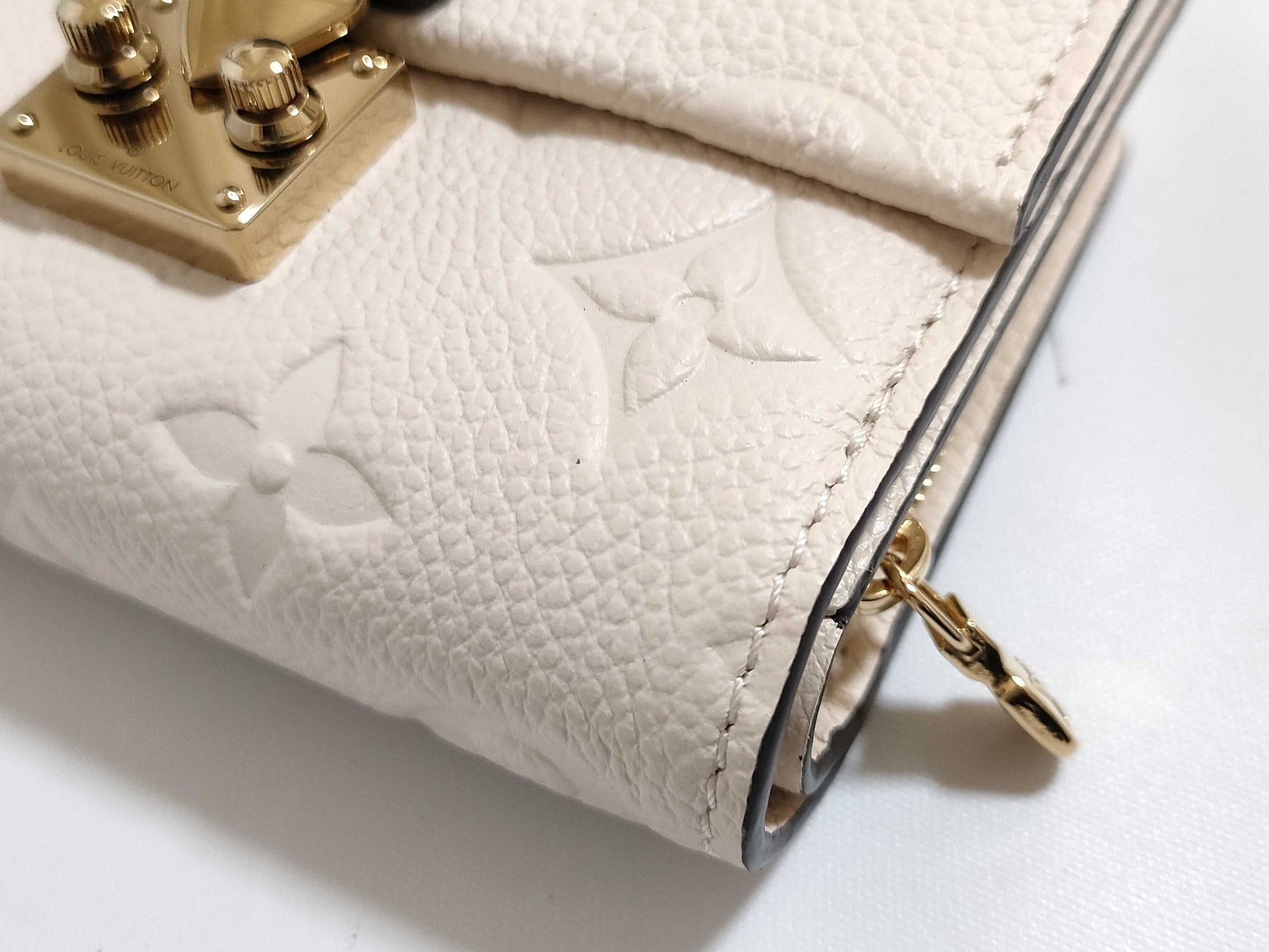 LOUIS VUITTON Monogram Empreinte M81071 IC Pochette Metis Compact Wallet