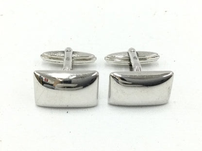 dunhill SV925 Cufflinks Silver #16.4g Tie Clip/Cufflinks