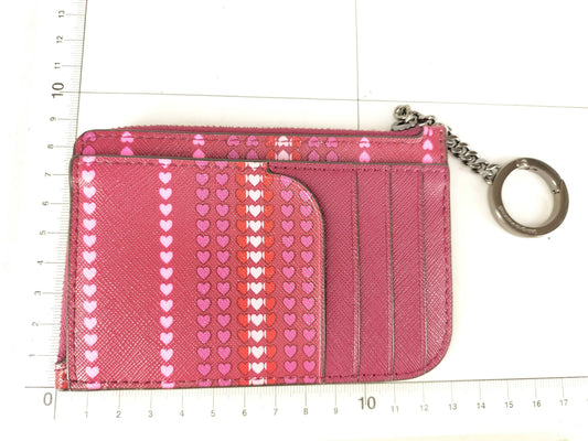Kate Spade PVC Card Case WLRU5876 Pink Card Case/Pass Case/Business Card Case