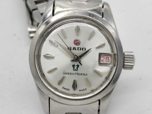 RADO Green Horse 44040804 SS/AT Silver Dial Women's Watch