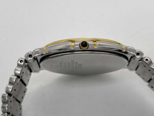 SEIKO Dolce 5E31-6B20 129871 SS/QZ White Dial Non-Working/No Operational Guarantee Men's Watch