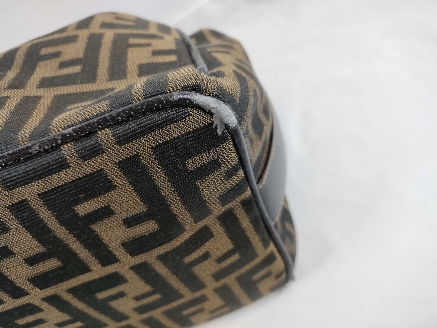 FENDI Zucca Canvas Handbag 2291 26448 088 Brown
