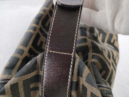 FENDI Zucca Canvas Handbag 2291 26448 088 Brown