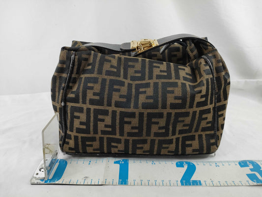 FENDI Zucca Canvas Handbag 2291 26448 088 Brown
