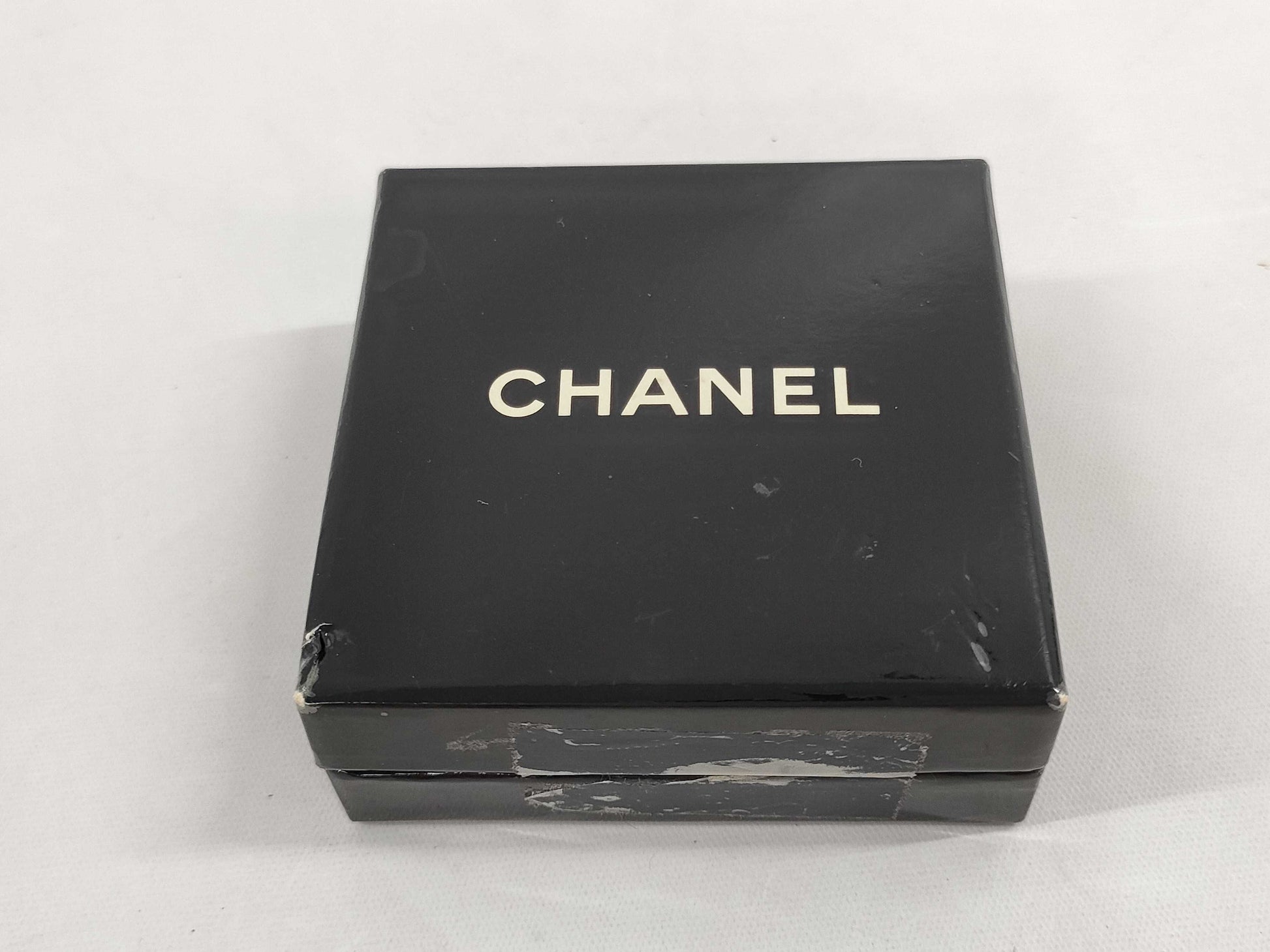 CHANEL Faux Pearl Earrings GP Gold Earrings