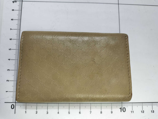 GUCCI GG Micro GG Leather 5-Key Case 033, 0416, 0888 Beige Key Case/Key Holder