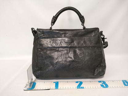 Tory Burch Leather 2-Way Shoulder Bag, Black, Handbag