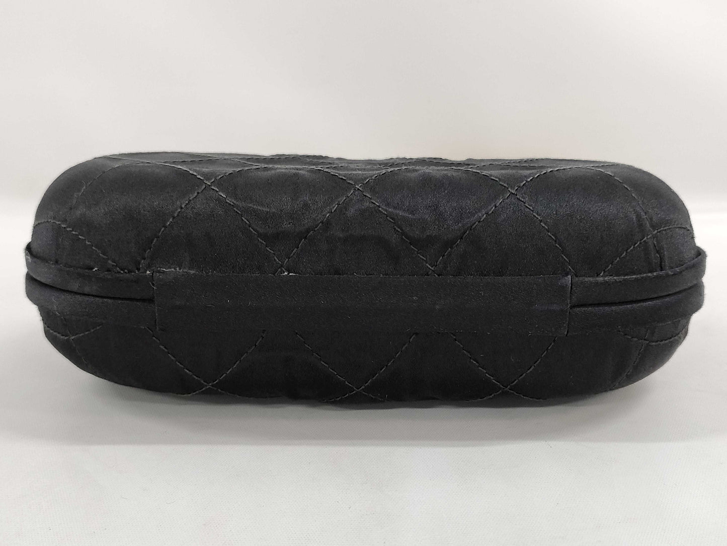 CHANEL CHANEL Clasp Satin Matelasse Chain Shoulder Bag