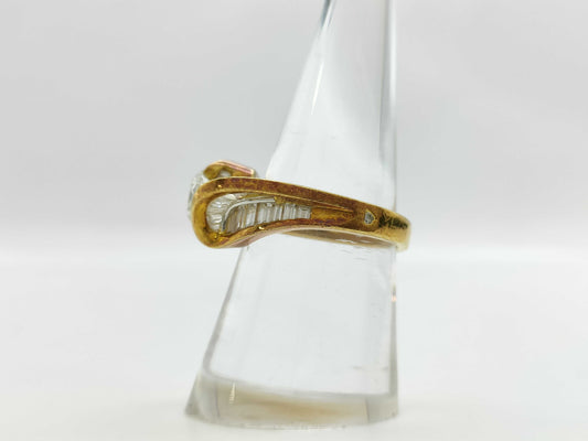 D0.881/1.45ct K18 7.5g Ring 