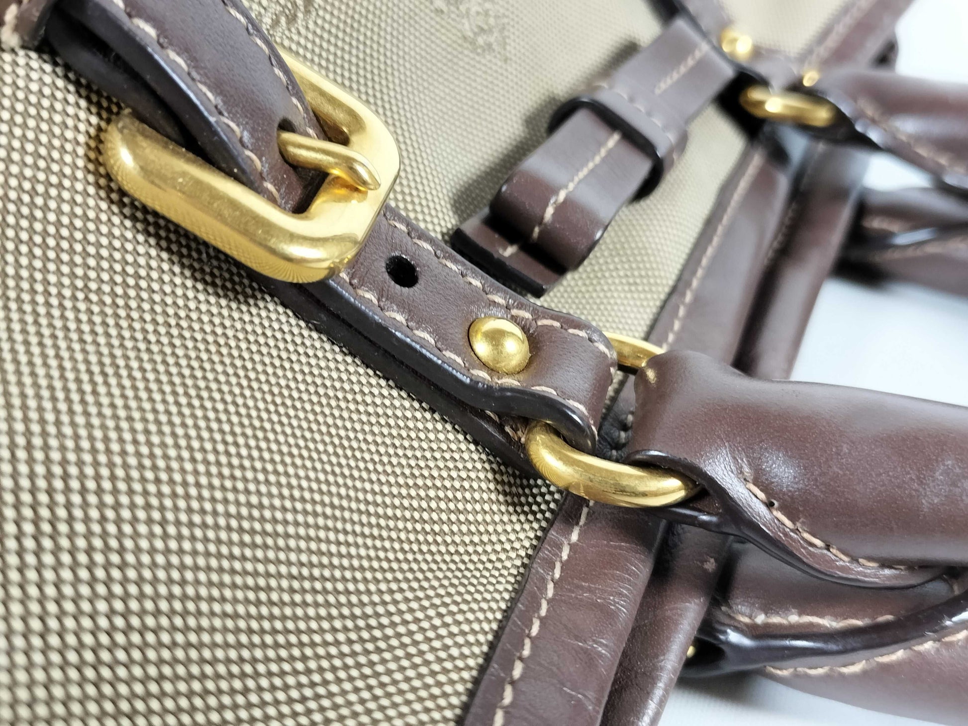 PRADA Jacquard 2-way Shoulder Bag/Tote Bag