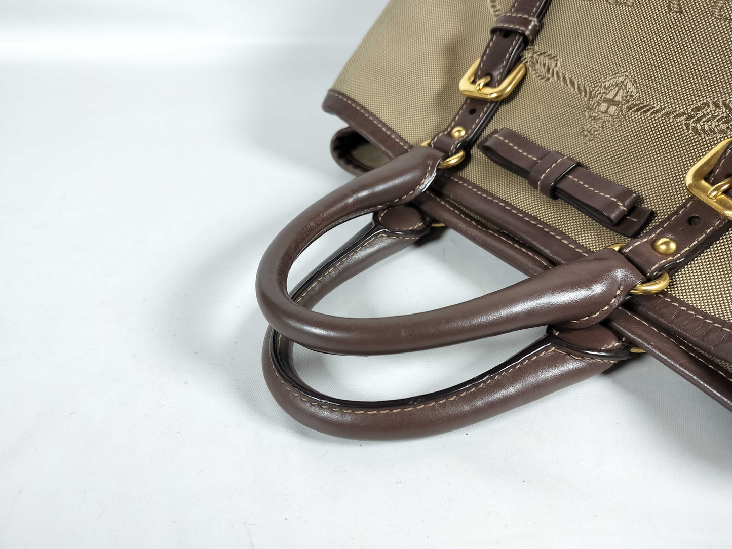 PRADA Jacquard 2-way Shoulder Bag/Tote Bag