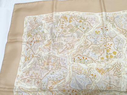 HERMES Carre HERMES Carre Garrigues Road Scarf Scarf