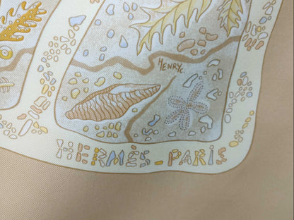 HERMES Carre HERMES Carre Garrigues Road Scarf Scarf