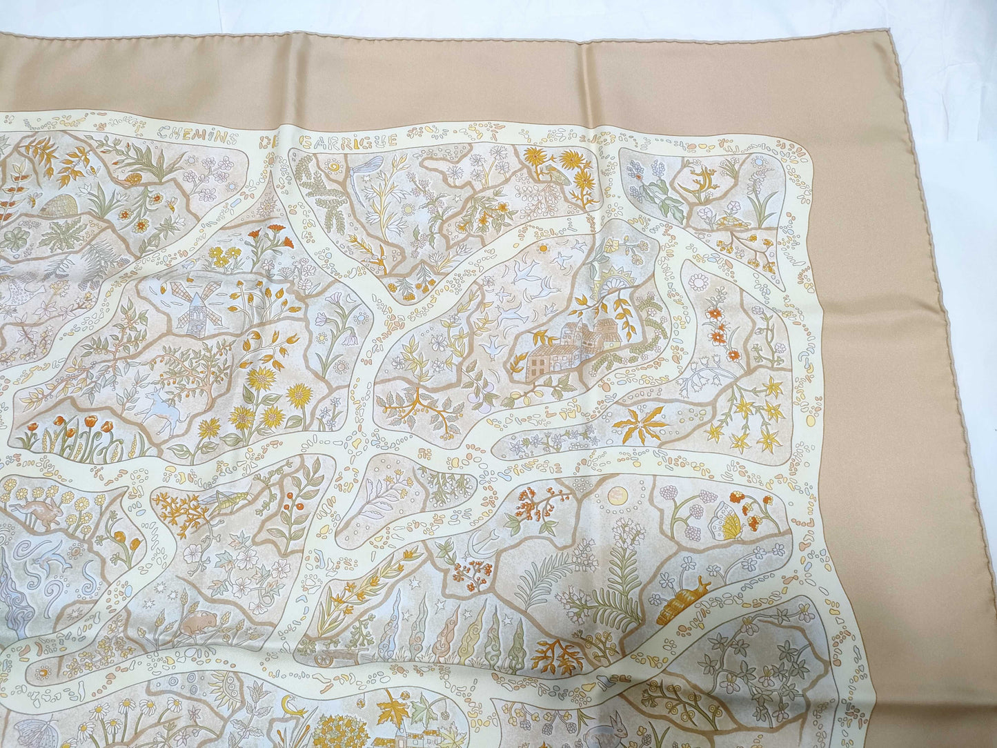 HERMES Carre HERMES Carre Garrigues Road Scarf Scarf