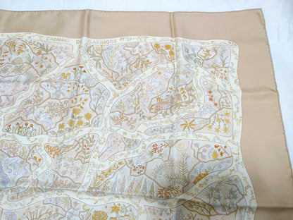 HERMES Carre HERMES Carre Garrigues Road Scarf Scarf