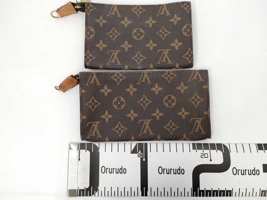 LOUIS VUITTON LV Monogram Pouch 3-Piece Set Pouch