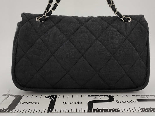 CHANEL Chain Shoulder Bag, No. 12, Black