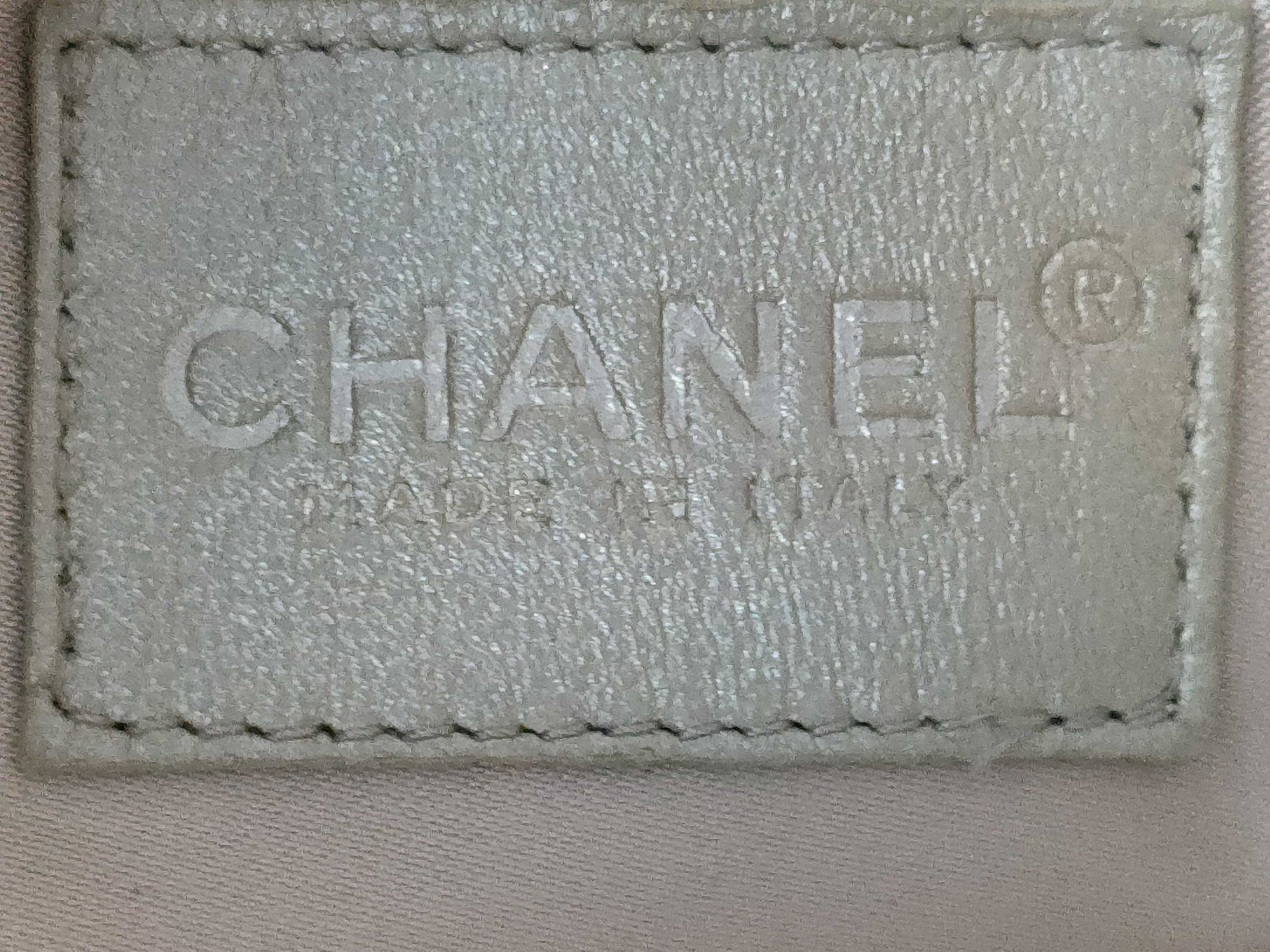 CHANEL Pearl Drawstring Bag