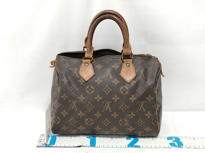 LOUIS VUITTON Monogram Speedy 25 M41528 MI8901 Handbag