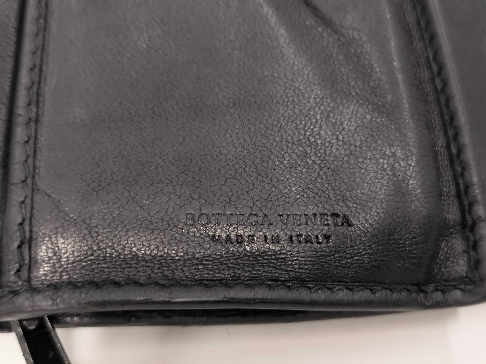BOTTEGA VENETA Intrecciato Wallet Black Wallet