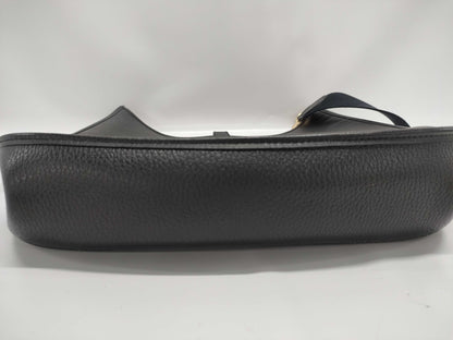 HERMES Evelyne 1 GM Ardennes Black with Gold Hardware, Shoulder Bag