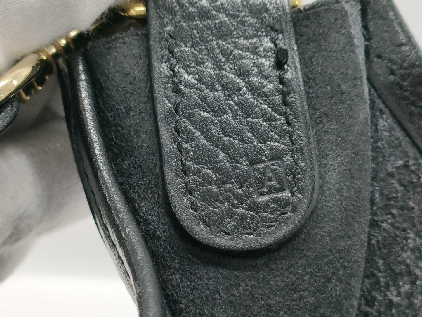 HERMES Evelyne 1 GM Ardennes Black with Gold Hardware, Shoulder Bag