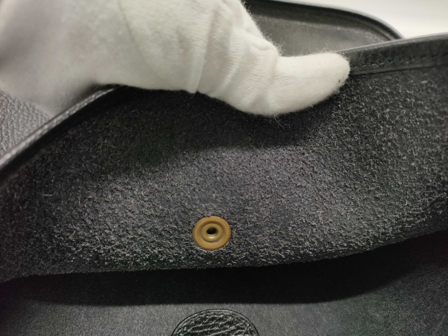 HERMES Evelyne 1 GM Ardennes Black with Gold Hardware, Shoulder Bag