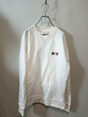 Maison Kitsune Men's Logo Long Sleeve Sweatshirt with JP Tag, Size S