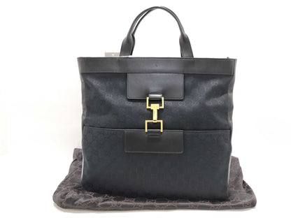 GUCCI GG Canvas Tote Bag GUCCI GG Canvas Tote Bag