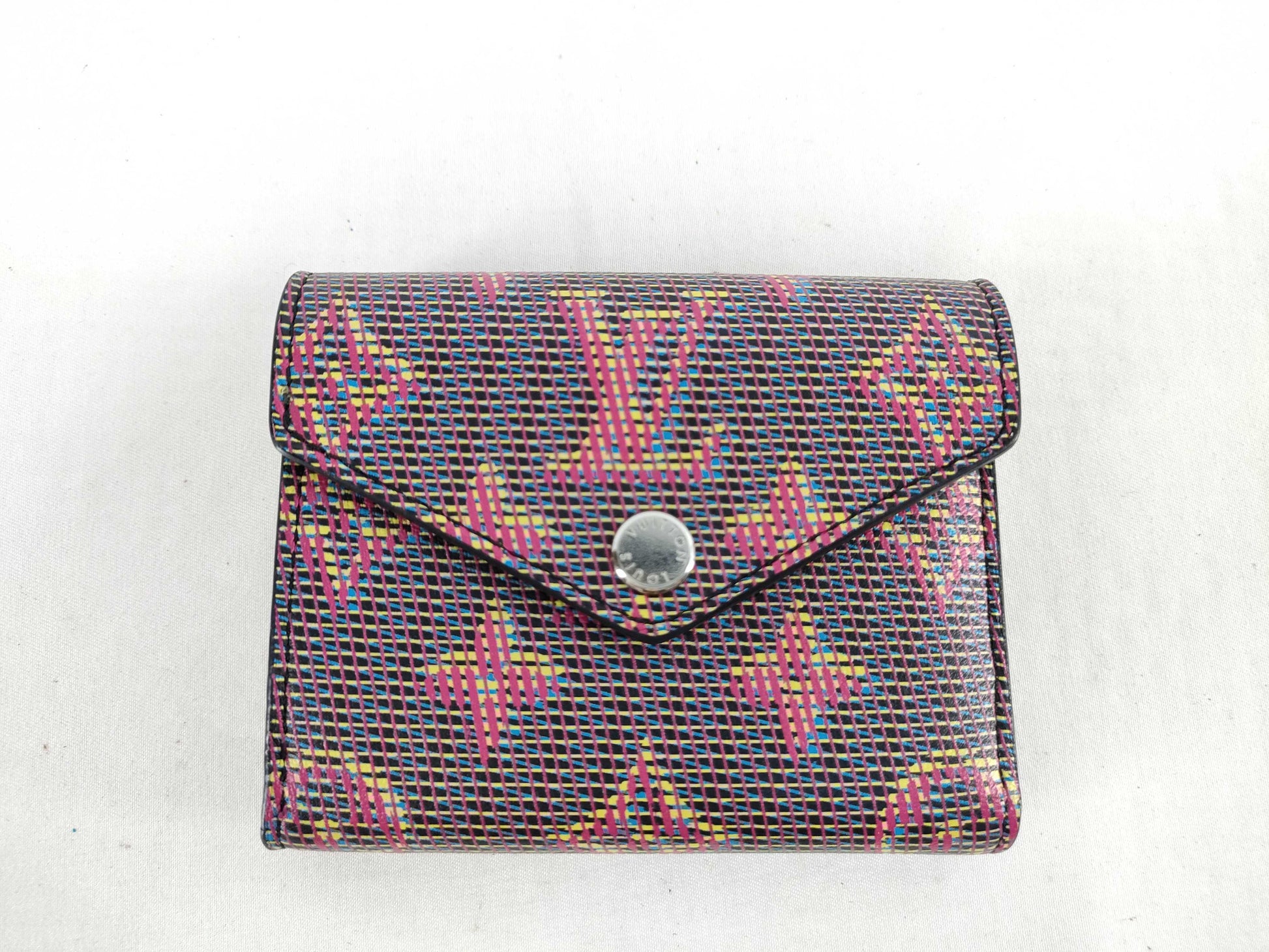 LOUIS VUITTON Monogram LV Pop Portefeuille Zoe Wallet with Box