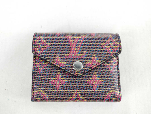 LOUIS VUITTON Monogram LV Pop Portefeuille Zoe Wallet with Box
