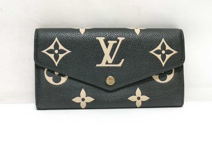 LOUIS VUITTON LVLouis Vuitton Portefeuille Sarah Bicolor M80496 RFID Wallet