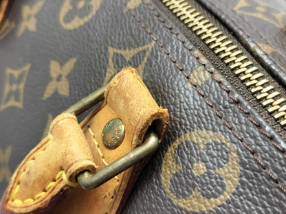 LOUIS VUITTON ID-Louis Vuitton Monogram Speedy TH3009 30 cm Boston Bag