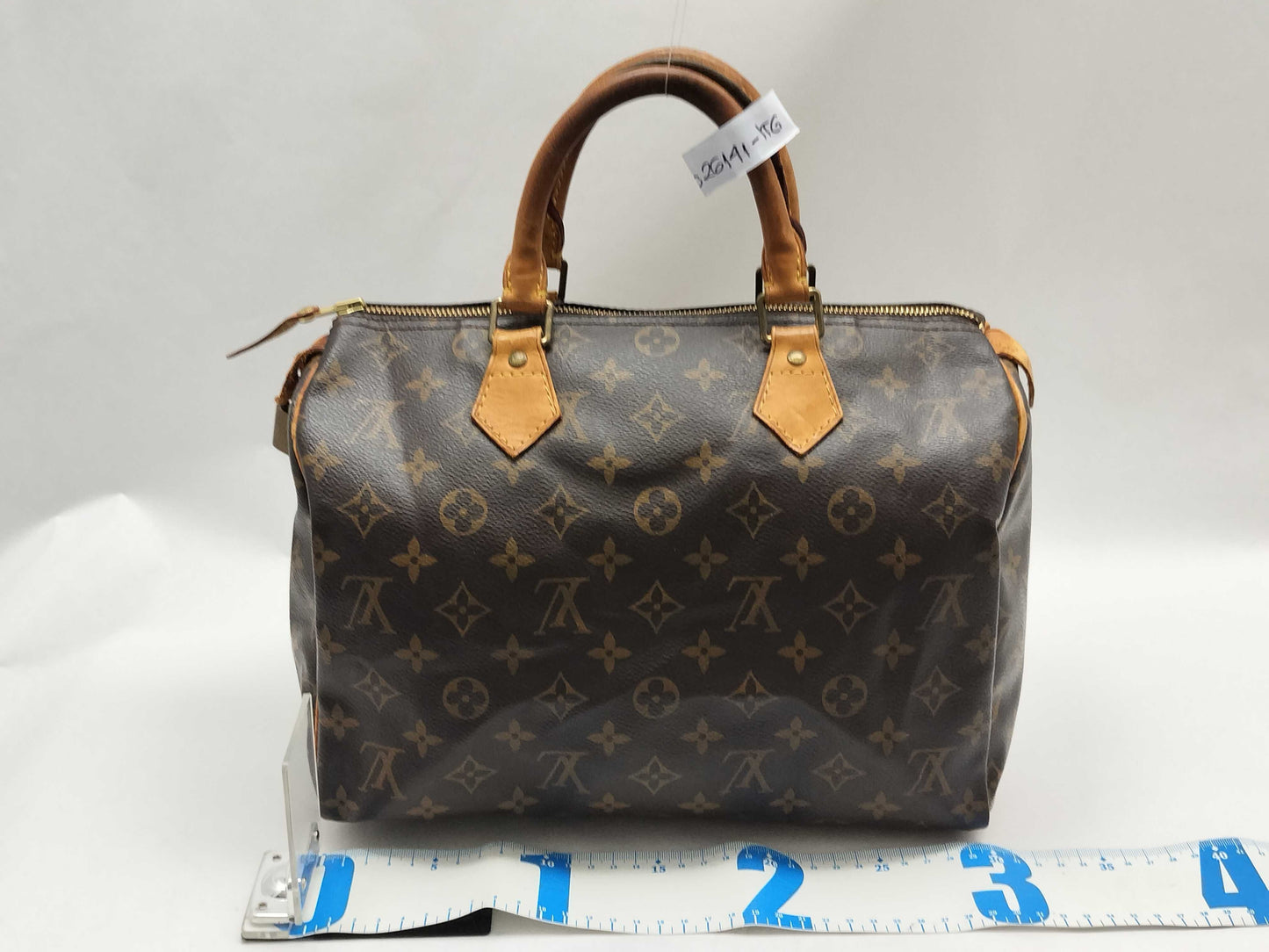 LOUIS VUITTON ID-Louis Vuitton Monogram Speedy TH3009 30 cm Boston Bag