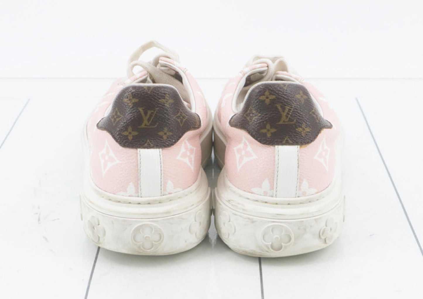 LOUIS VUITTON Monogram Size 37 Sneakers
