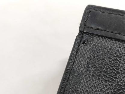 LOUIS VUITTON N41696 Damier Graphite Voyage Pochette Clutch Bag, Pouch, Document Case, Second Bag