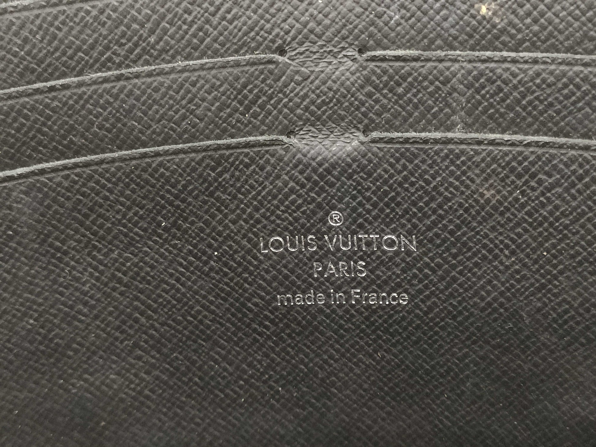 LOUIS VUITTON N41696 Damier Graphite Voyage Pochette Clutch Bag, Pouch, Document Case, Second Bag