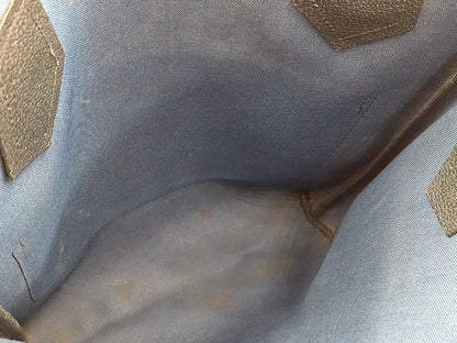 GUCCI 4-Piece Set GG Supreme Sherry Line Leather Tote Bag