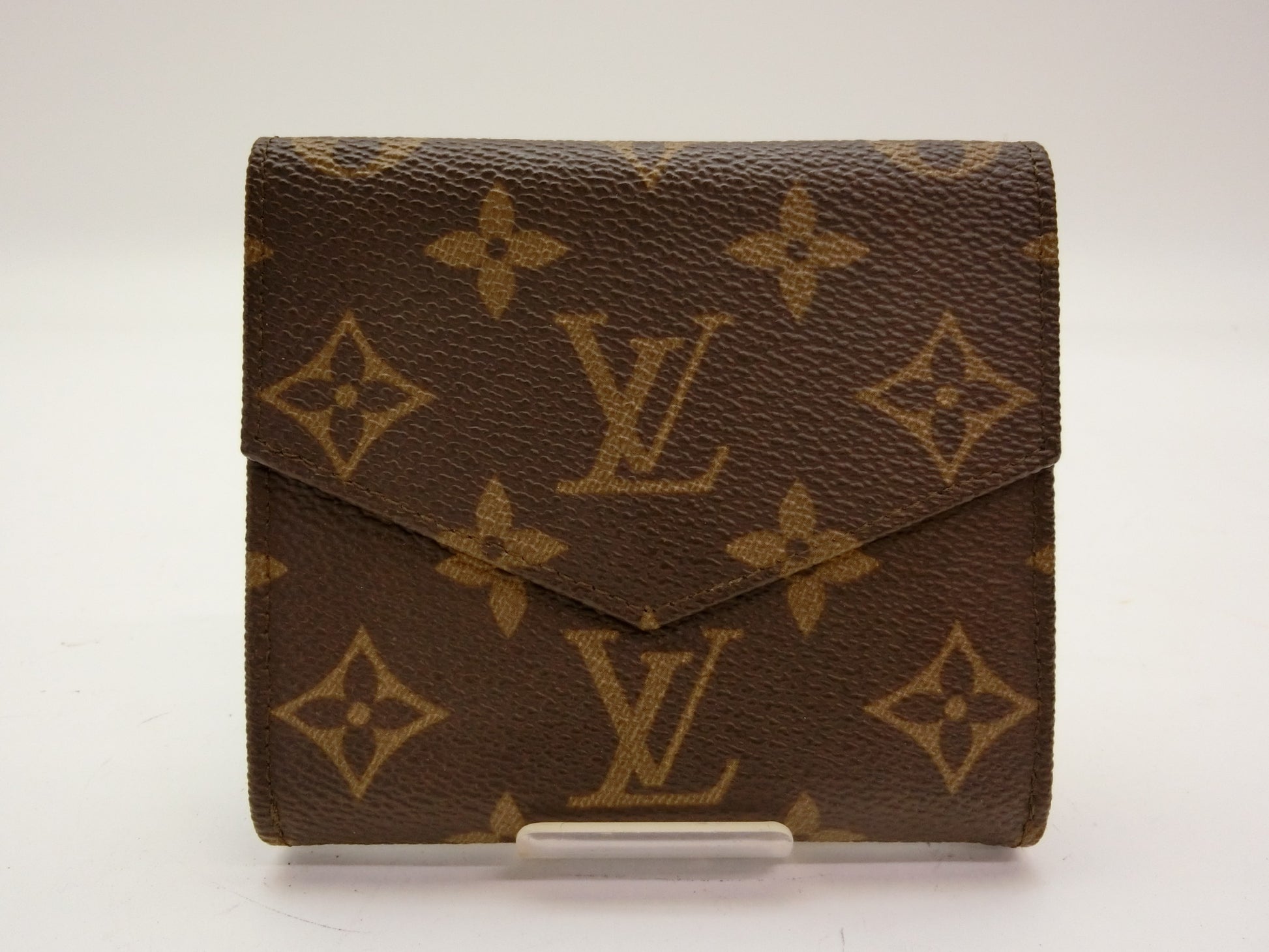 LOUIS VUITTON Monogram Porte Monnaie Double Hook Wallet