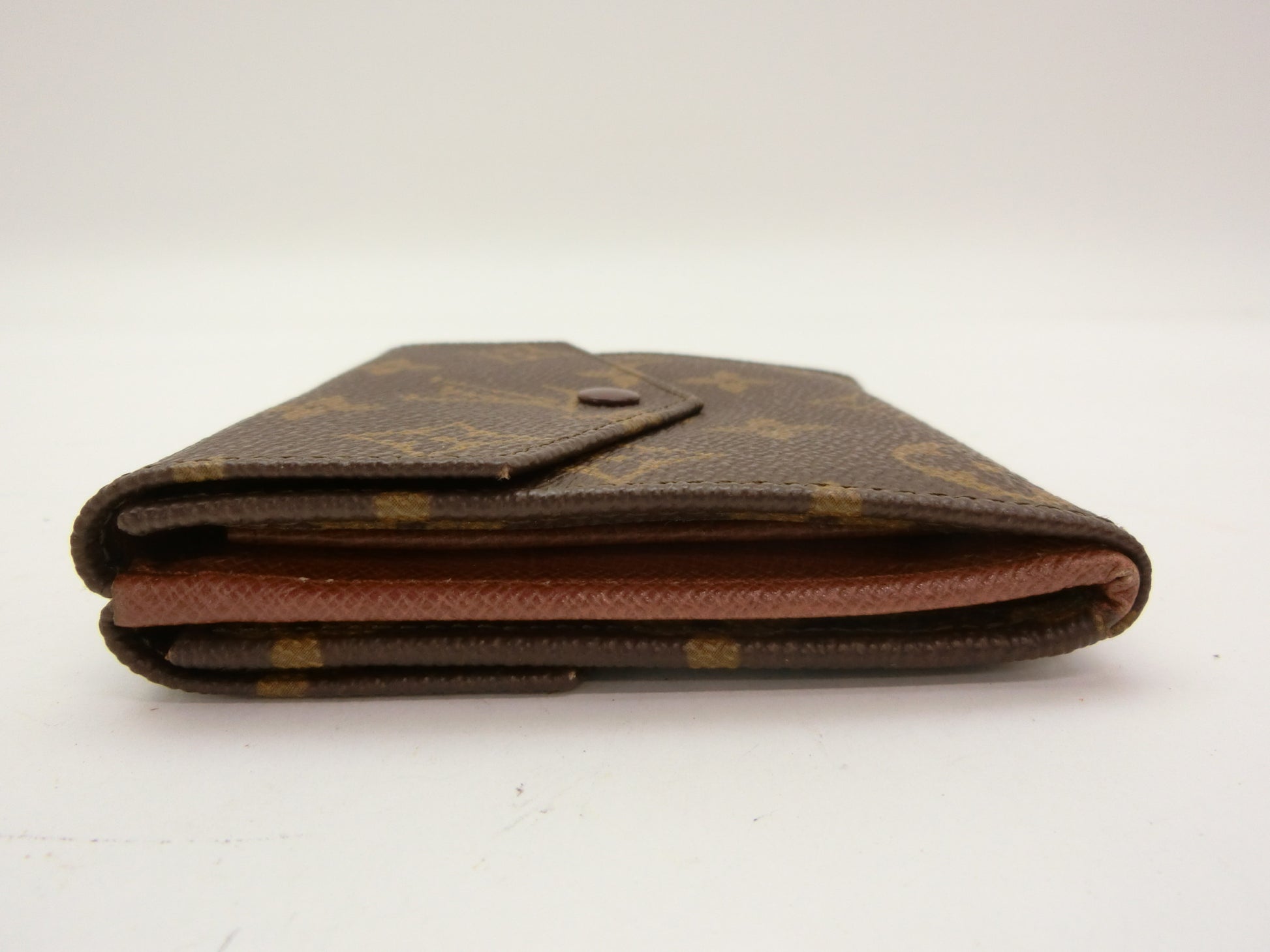 LOUIS VUITTON Monogram Porte Monnaie Double Hook Wallet